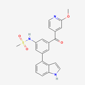 Chemical structure of LP-261
