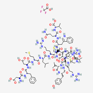 Chemical structure of MCH(human, mouse, rat) TFA