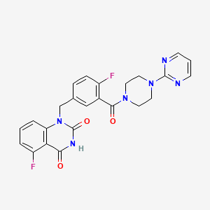 Chemical structure of Senaparib
