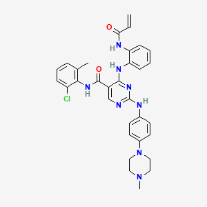 Chemical structure of DGY-06-116