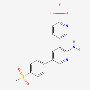 Chemical structure of MMV390048