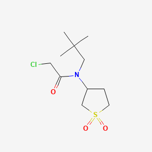 Chemical structure of Sulfopin