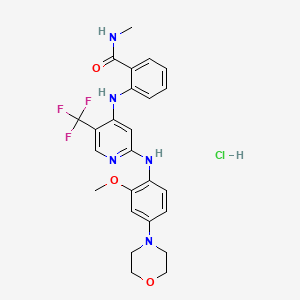 Chemical structure of PND-1186 hydrochloride
