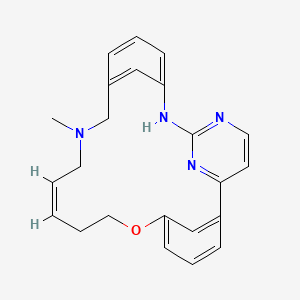 Chemical structure of Zotiraciclib