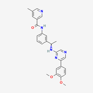 Chemical structure of Seralutinib