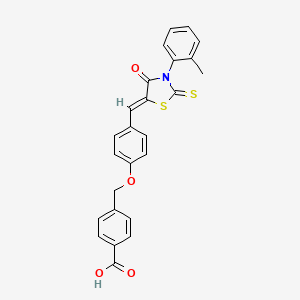 Chemical structure of Slingshot inhibitor D3