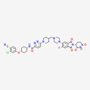 Chemical structure of ARV-110