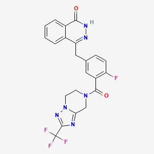Chemical structure of Fluzoparib