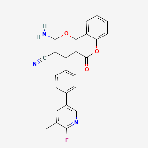 Chemical structure of AMPC