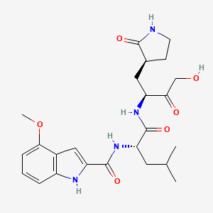 Chemical structure of PF-00835231