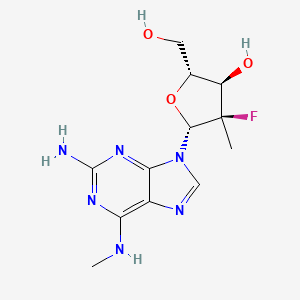 Chemical structure of HCV-IN-31