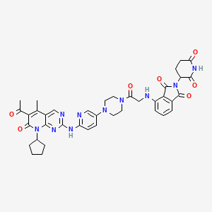 Chemical structure of XY028-140