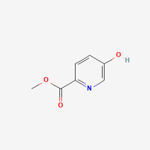 Chemical structure of Methyl 5-hydroxypyridine-2-carboxylate