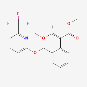Chemical structure of Picoxystrobin
