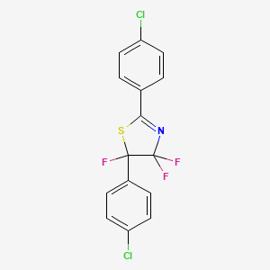 Chemical structure of Fluorizoline