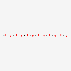 Chemical structure of HO-PEG11-OH