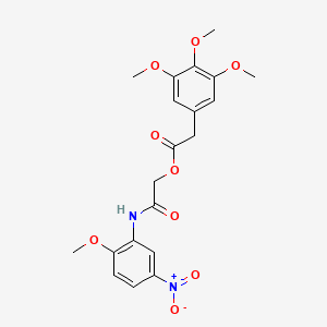 Chemical structure of Thalidomide-PEG3-COOH
