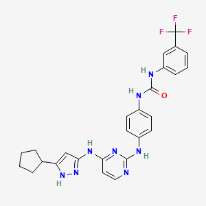Chemical structure of CD532 hydrochloride