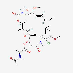 Chemical structure of Maytansine