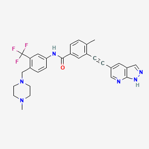 Chemical structure of Olverembatinib