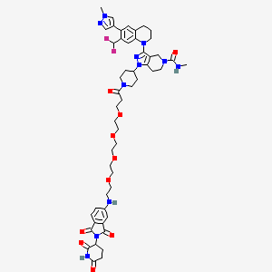 Chemical structure of dCBP-1