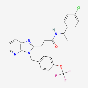 Chemical structure of CRT0273750