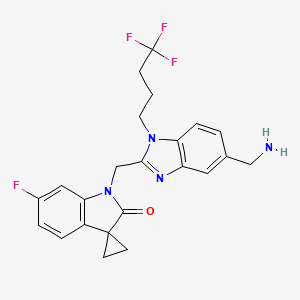 Chemical structure of Sisunatovir
