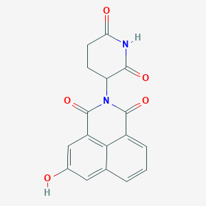 Chemical structure of CRBN modulator-1