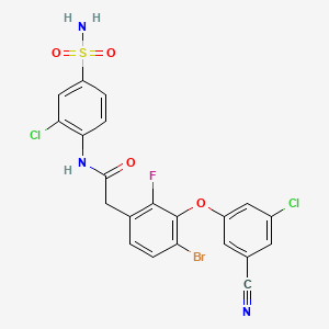 Chemical structure of Ro-0335