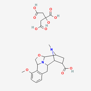 Chemical structure of Thalidomide-PEG5-COOH