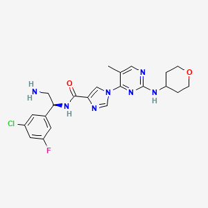 Chemical structure of ERK-IN-3