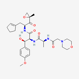 Chemical structure of Zetomipzomib