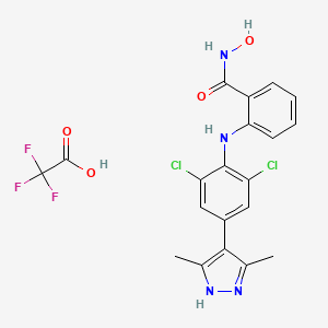 Chemical structure of FTO-IN-1 TFA