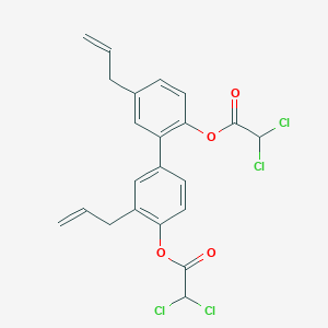Chemical structure of Honokiol DCA