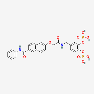 Chemical structure of Stafib-1