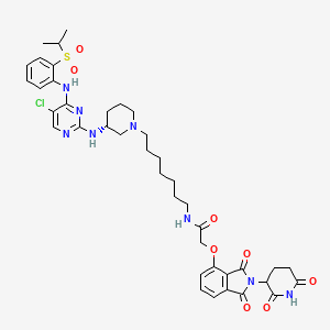 Chemical structure of BSJ-4-116