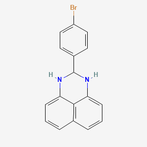 Chemical structure of Hepln-13