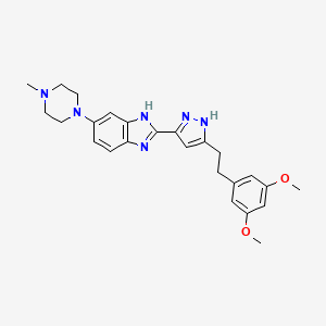 Chemical structure of CPL304110