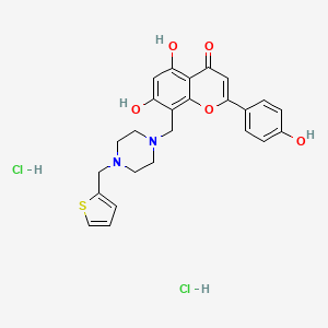 Chemical structure of PARP1-IN-5 dihydrochloride