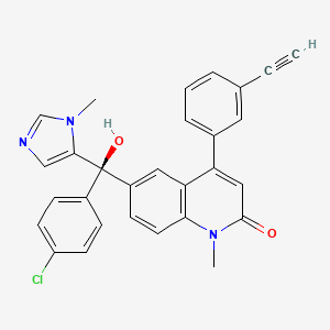 Chemical structure of CP-609754