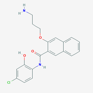 Chemical structure of 653-47