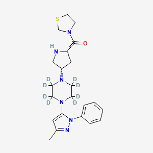 Chemical structure of Teneligliptin D8