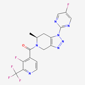 Chemical structure of Zanvipixant