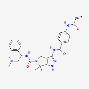 Chemical structure of YKL-5-124