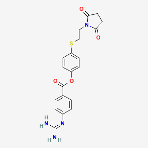 Chemical structure of Patamostat