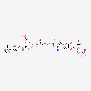 Chemical structure of PROTAC ERRα Degrader-3
