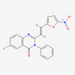 Chemical structure of C/EBPα inducer 1