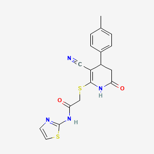 Chemical structure of Necrostatin-34