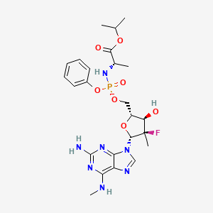 Chemical structure of AT-511