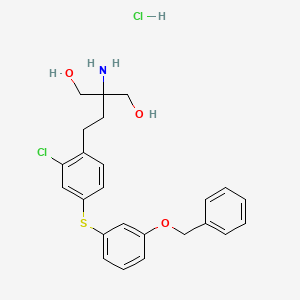 Chemical structure of Mocravimod hydrochloride